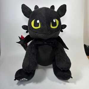 Dreamworks Toothless Dragon Plush with wings and voice box that roars.